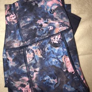 Lululemon Full Length Floral Leggings